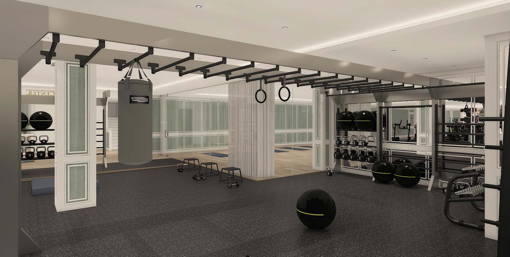 Fitness Center strength training area